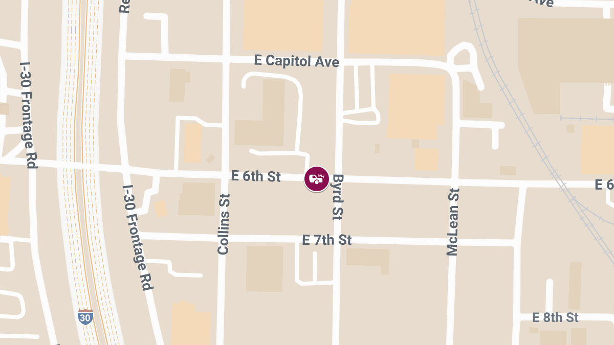 Collision at Byrd St & E 6th St Causes Injuries