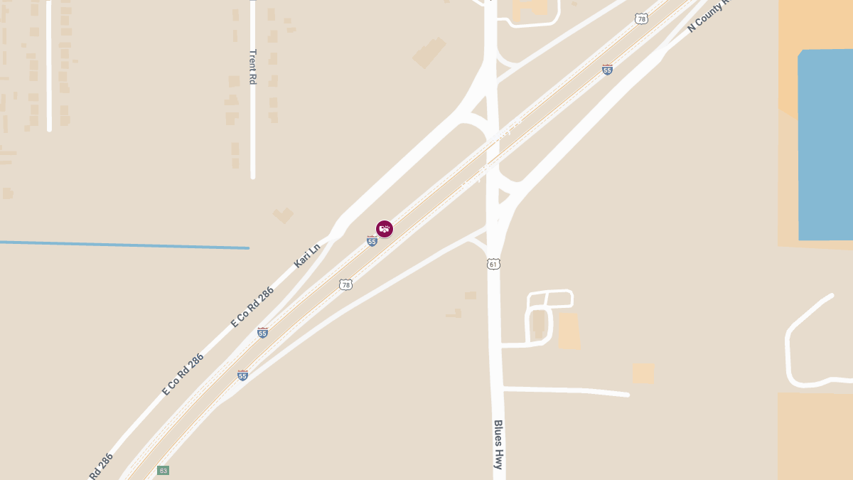 Collision on SB I-55 Near Exit 63 Causes Injuries