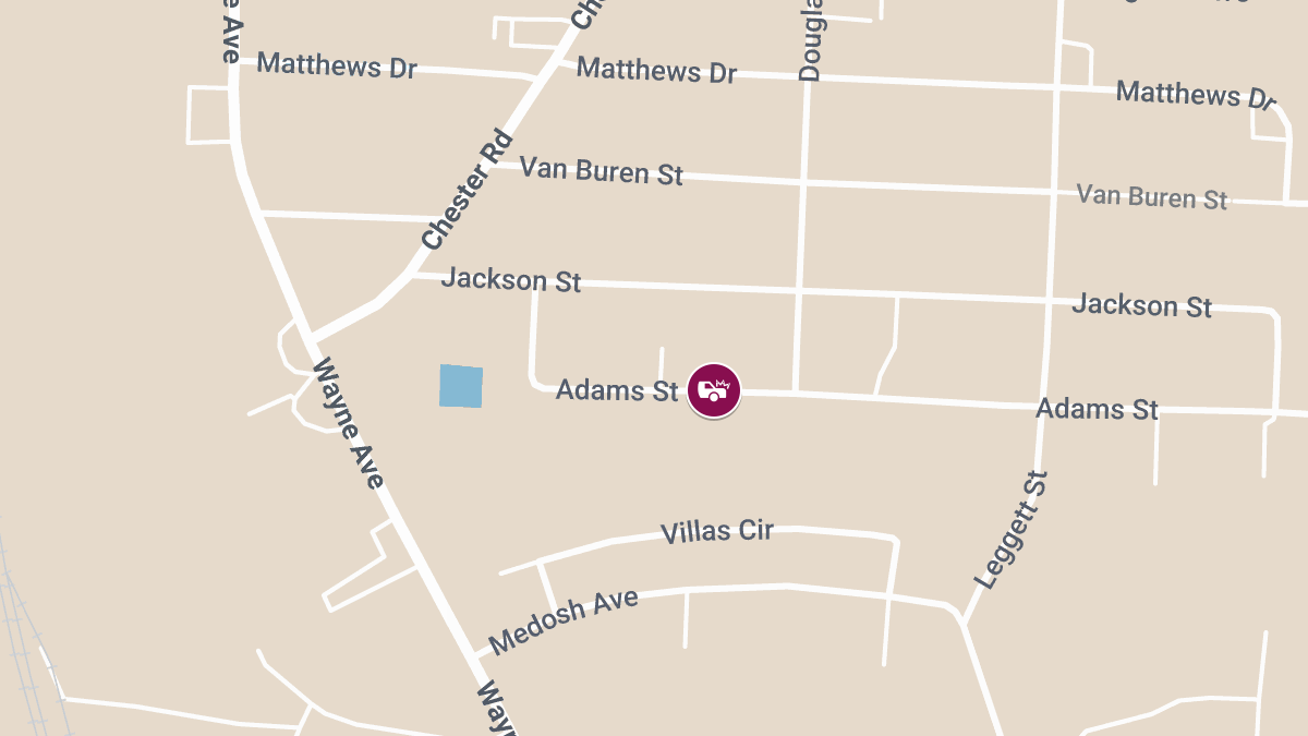 Collision with Injuries Involving White SUV Near Adams St