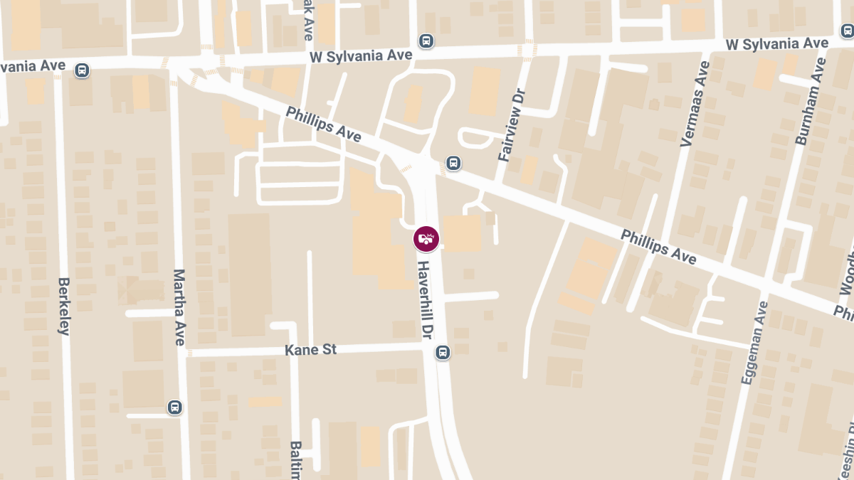Collision with Injuries Near Haverhill Dr & Burdette Ave