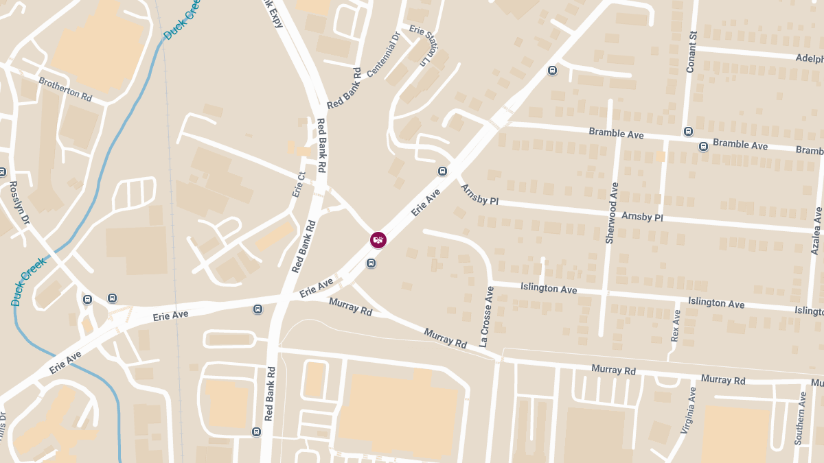 Collision with Injuries Reported Near Erie Ave & Brotherton Ct
