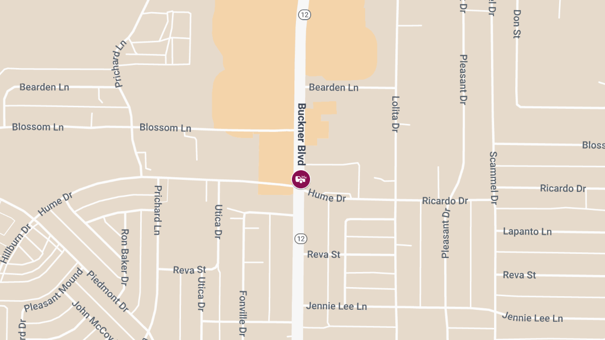 Collision with Injuries Reported on S Buckner Blvd