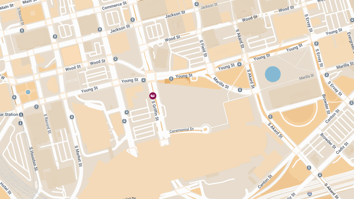 Collision with Injuries at 500 S Griffin St