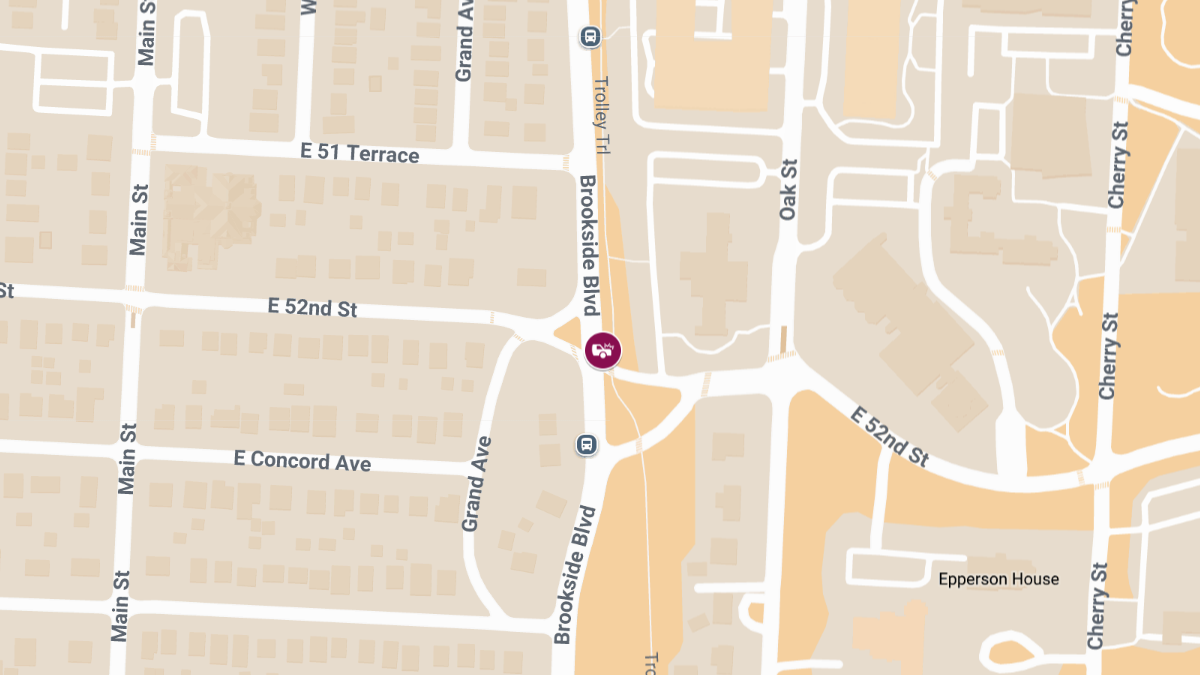 Collision with Injuries at E 52nd St and Brookside Blvd