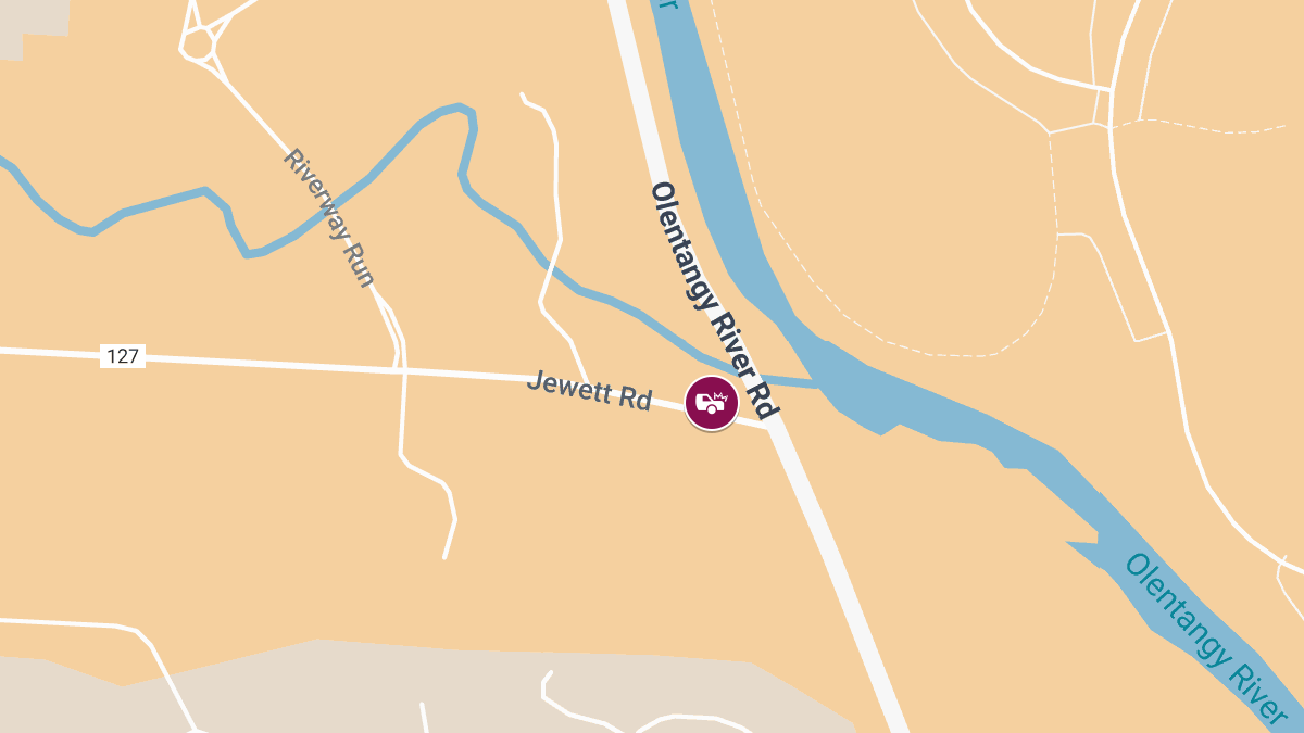Collision with Injuries at Olentangy River Rd & Jewett Rd