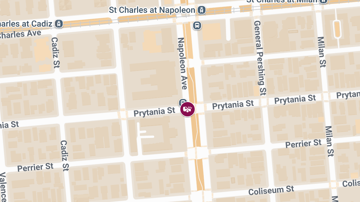 Collision with Injuries at Prytania St & Napoleon Ave