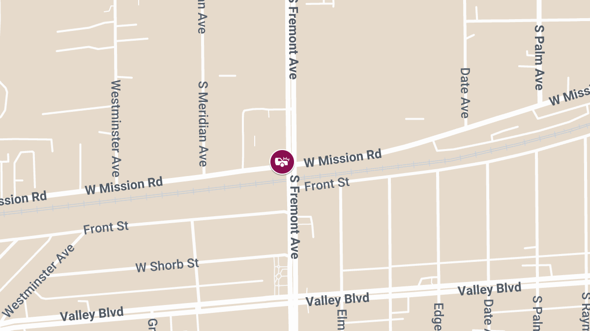 Collision with Injuries at S Fremont Ave & W Mission Rd