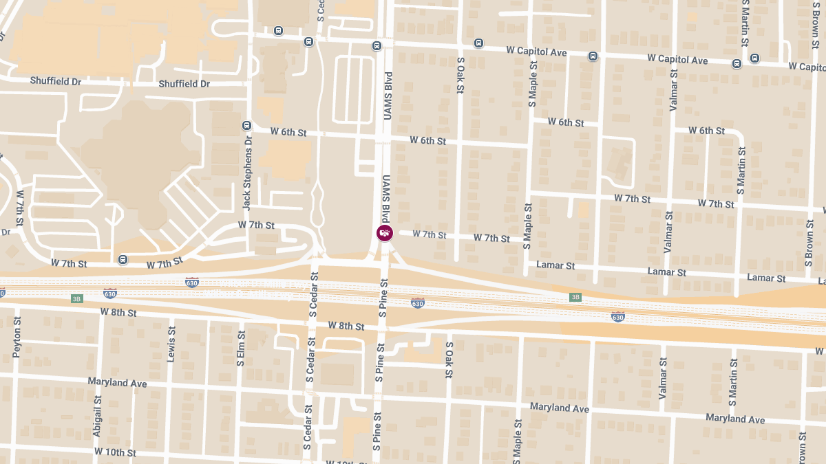 Collision with Injuries at S Pine St & W 7th St