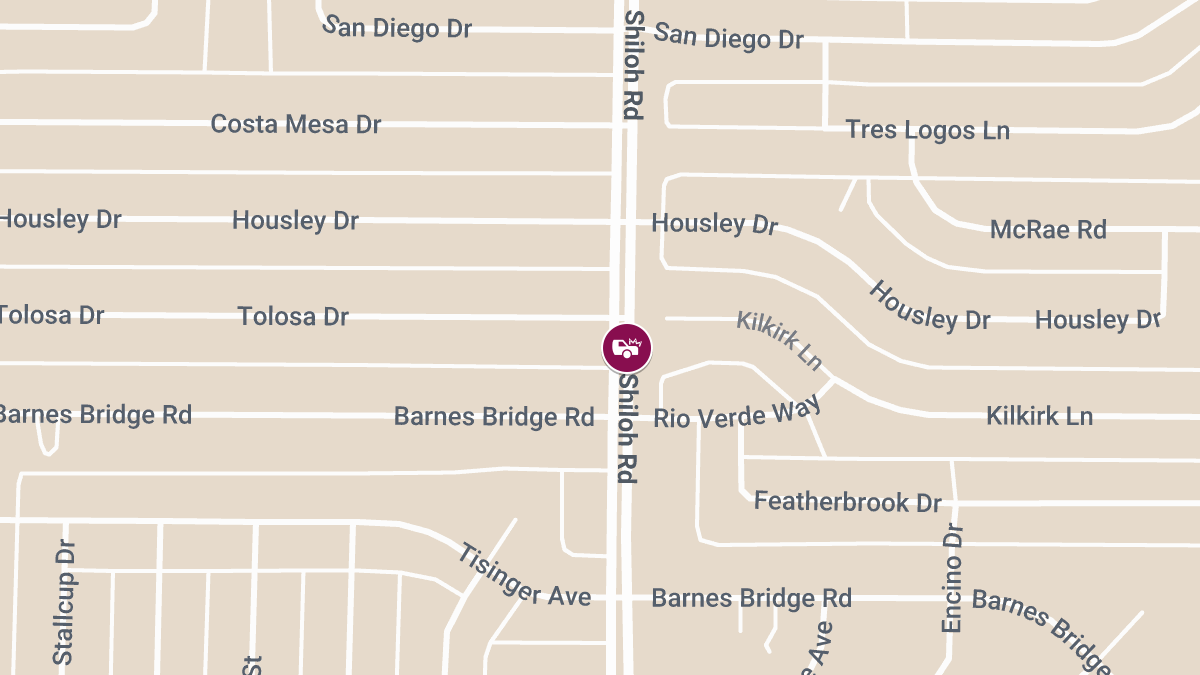 Collision with Injuries at Shiloh Rd & Barnes Bridge Rd