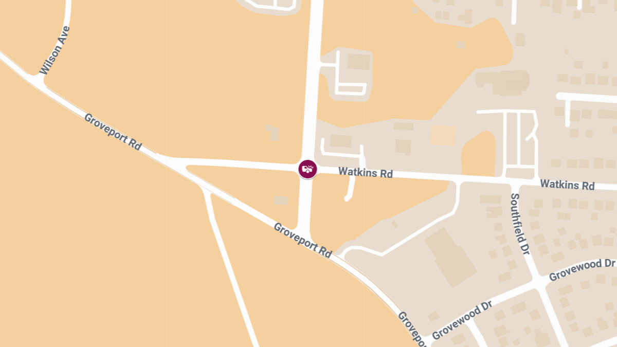 Collision with Injuries at Watkins Rd and Lockbourne Rd