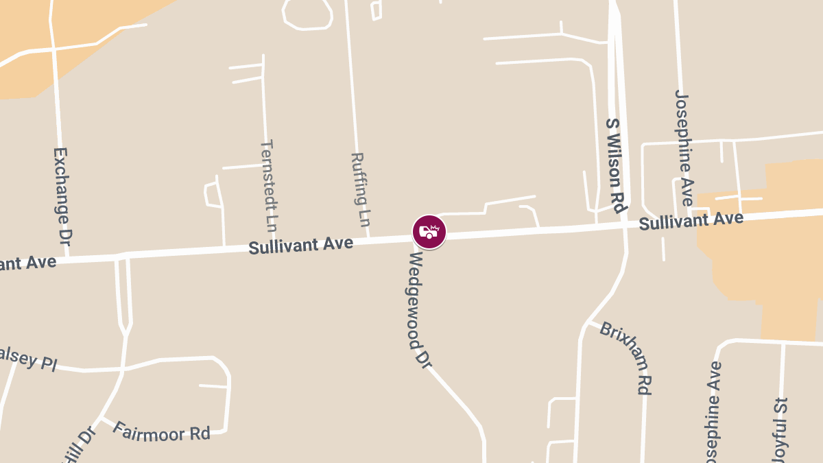 Collision with Injuries at Wedgewood Dr & Sullivant Ave