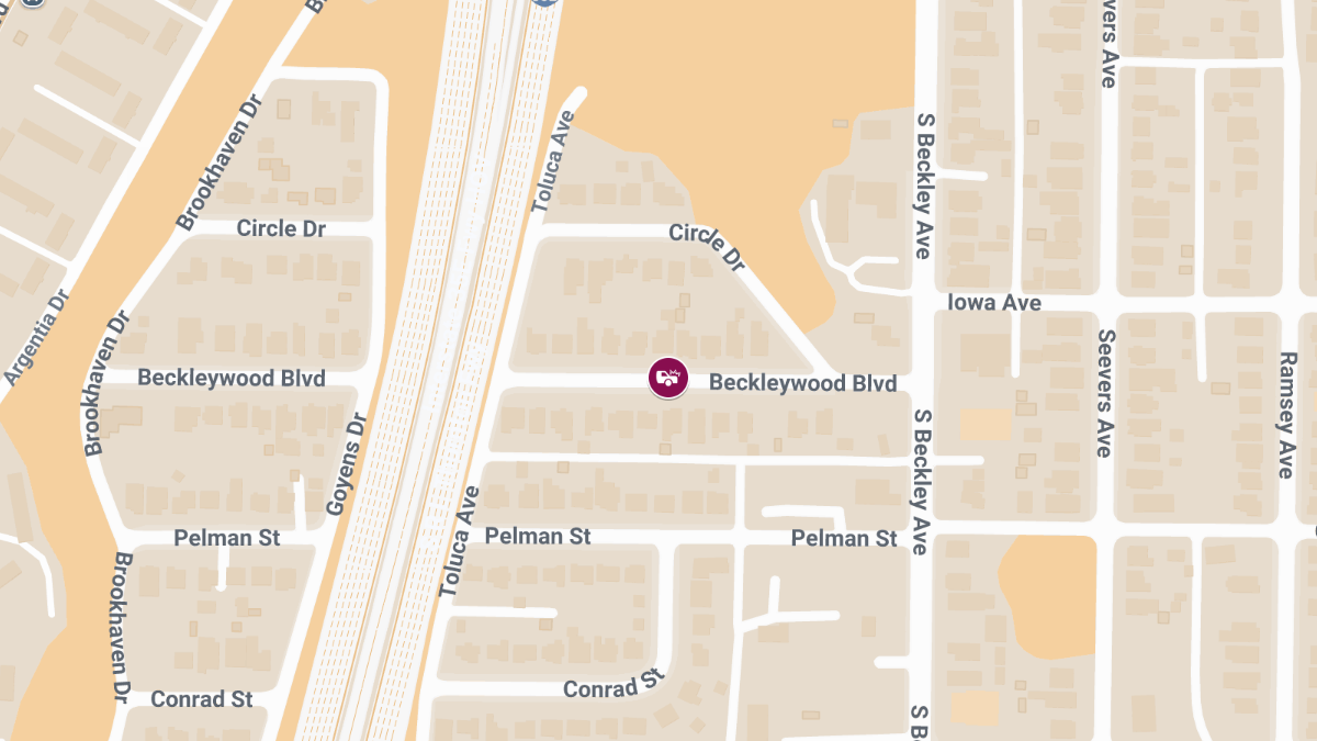 Collision with Injuries on Beckleywood Blvd 