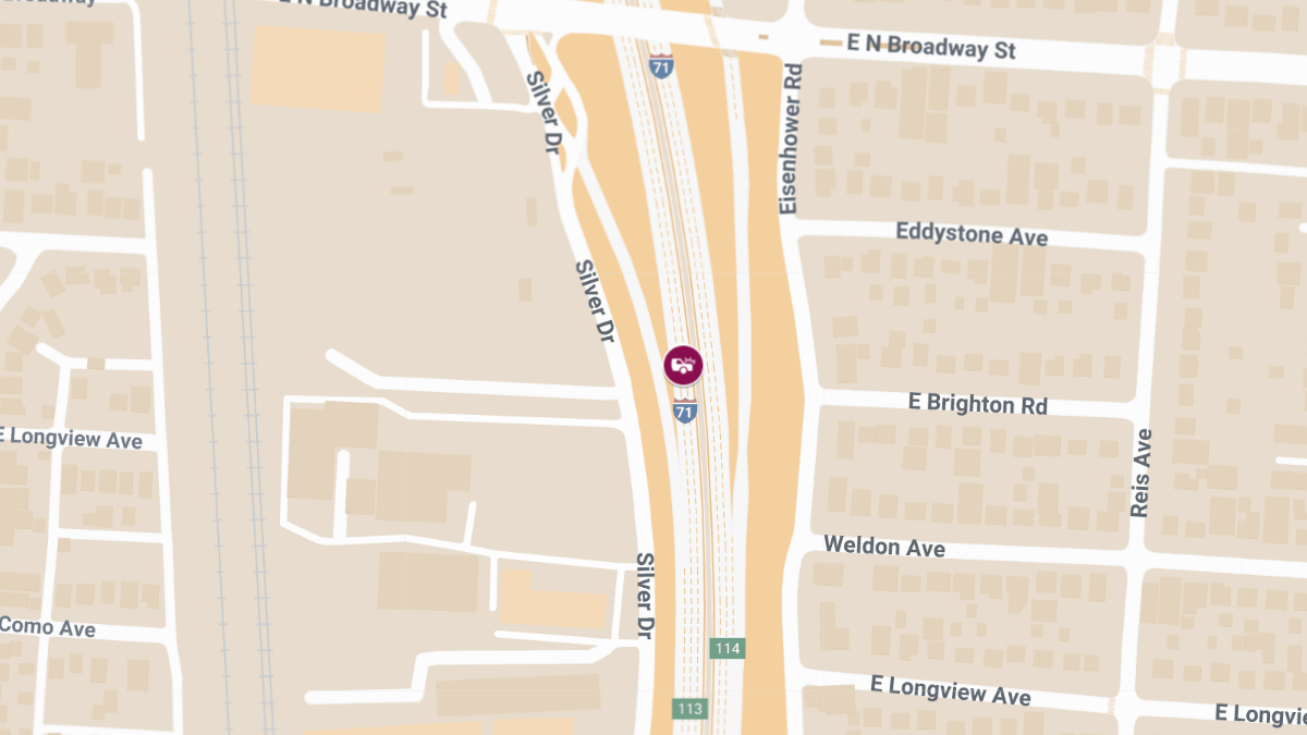 Collision with Injuries on I-71 Northbound Near Mile Marker 143