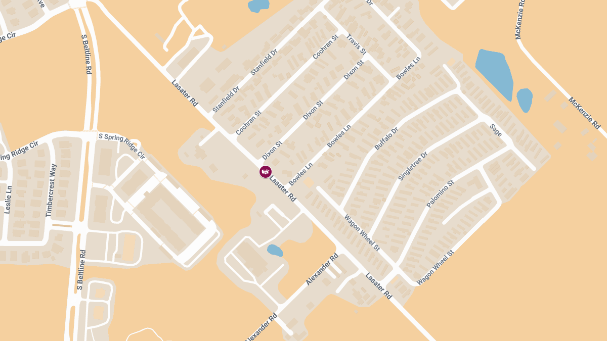 Collision with Injuries on Lasater Rd