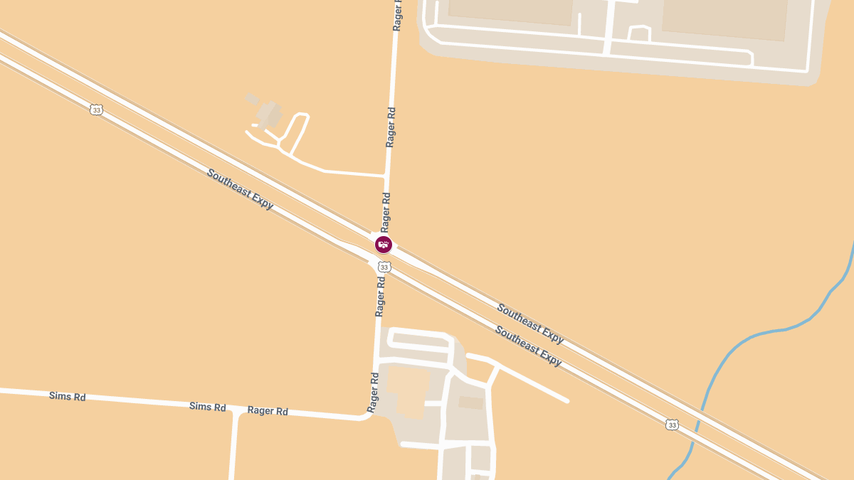 Collision with Injuries on US-33 East at Rager Rd