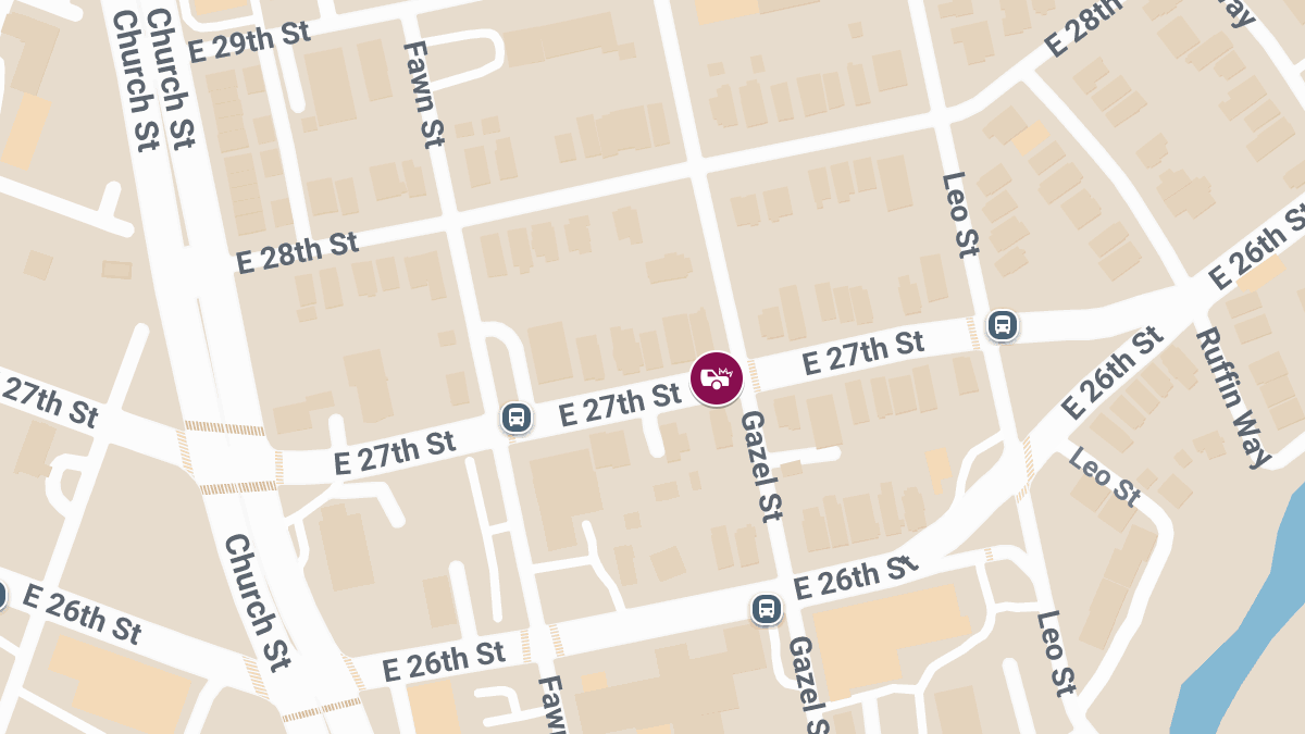 Collision with Injury Reported Near E 27th St