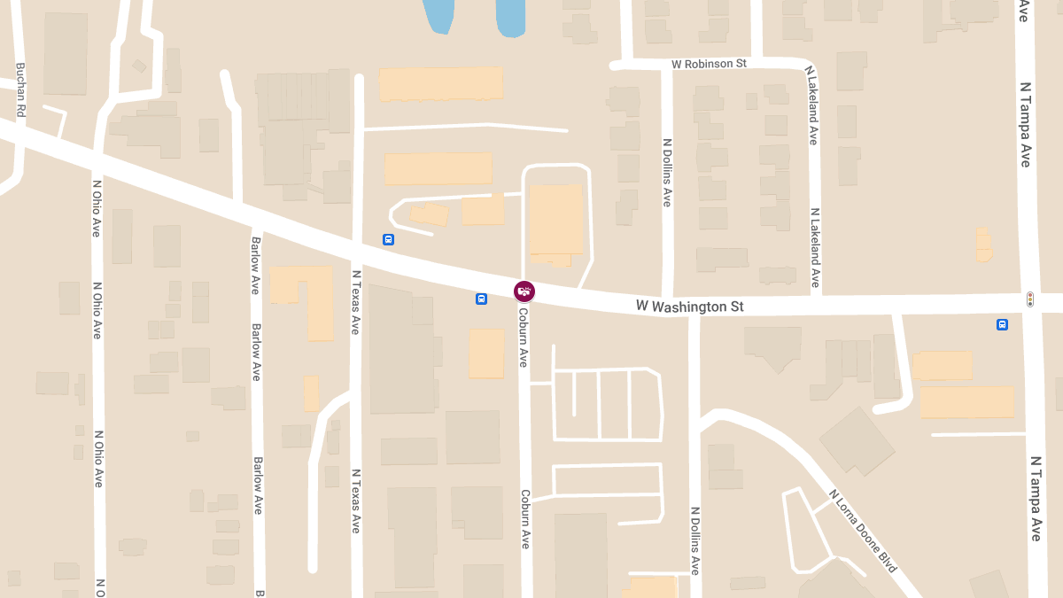 Accident with Injuries at N Orange Blossom Trl & W Washington St