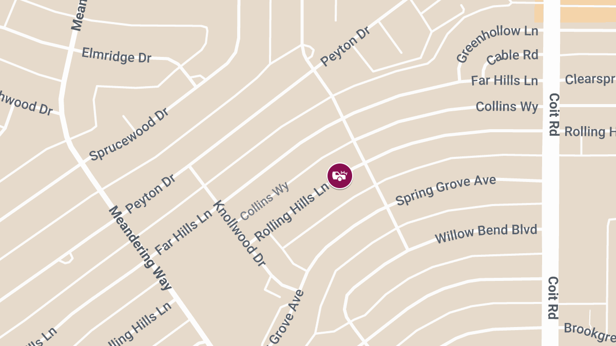 Crash Reported on Rolling Hills Ln Causes Injuries