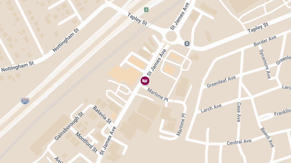 Crash With Injuries Reported Near St James Ave