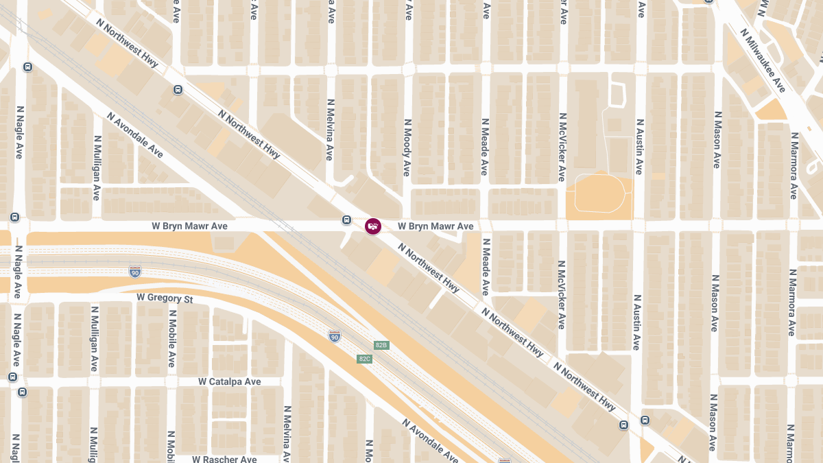Crash With Injuries Reported Near W Bryn Mawr Ave & Northwest Hwy