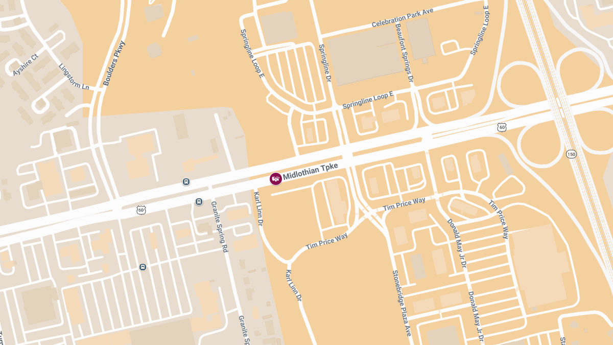 Crash With Injuries Reported at 7300 Midlothian Tpke