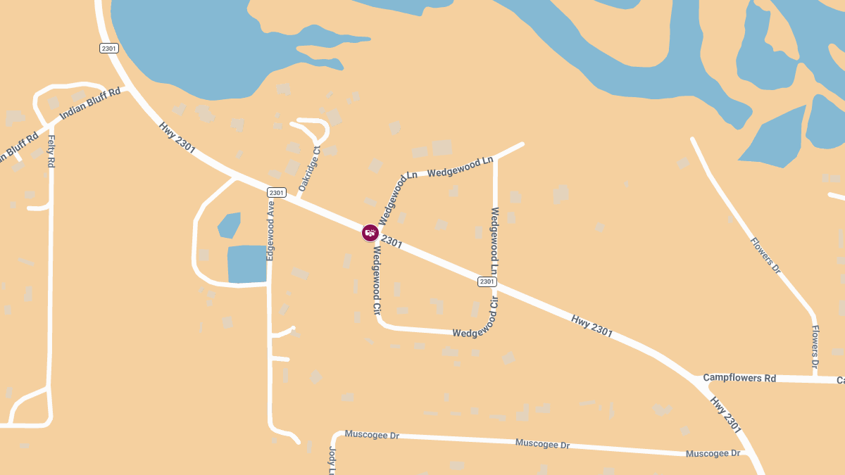 Crash With Injuries Reported at CR-2301 & Wedgewood Cir