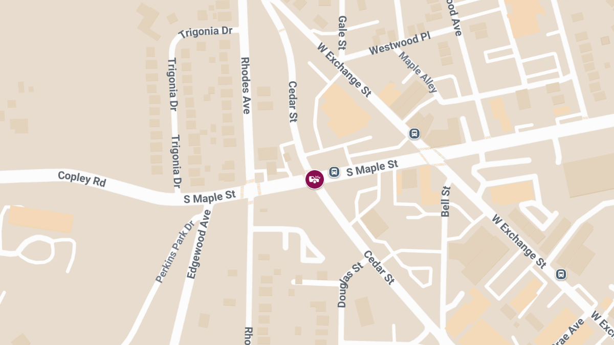 Crash With Injuries Reported at Cedar St and S Maple St