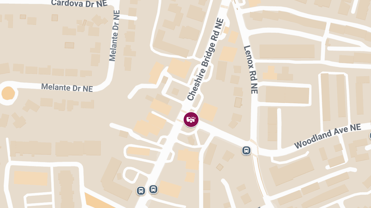 Crash With Injuries Reported at Cheshire Bridge Rd & Woodlawn Ave NE