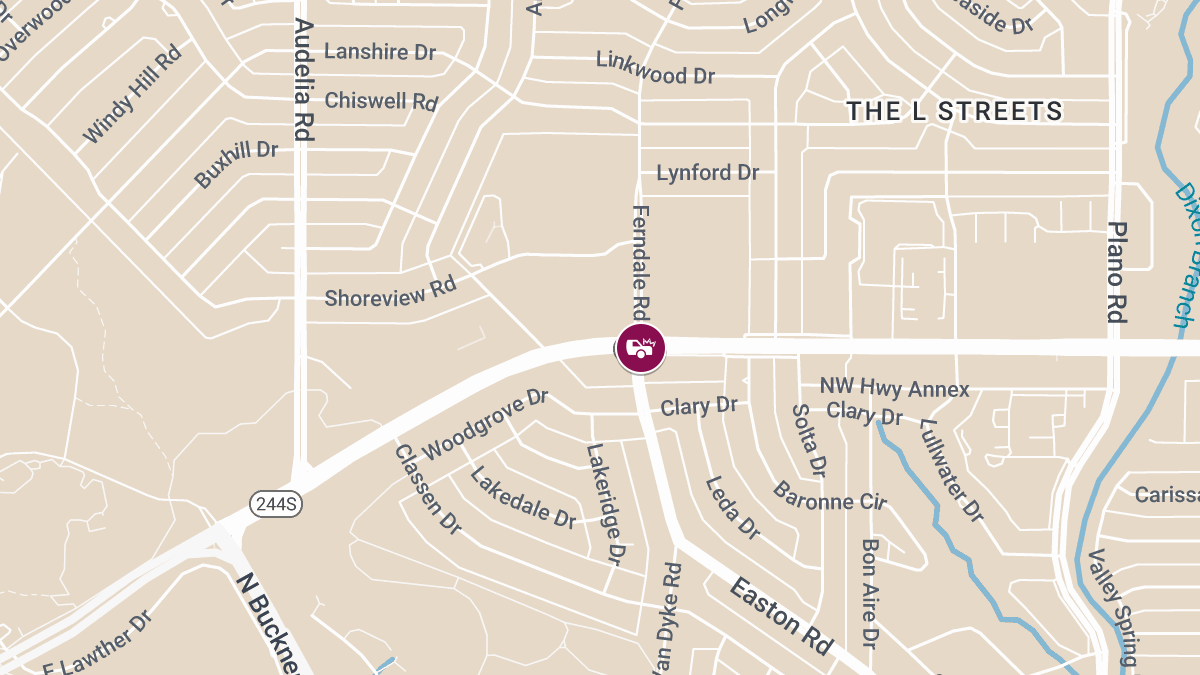 Crash With Injuries Reported at Easton Rd & E Northwest Hwy