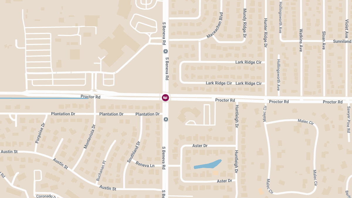 Crash With Injuries Reported at Proctor Rd & Beneva Rd