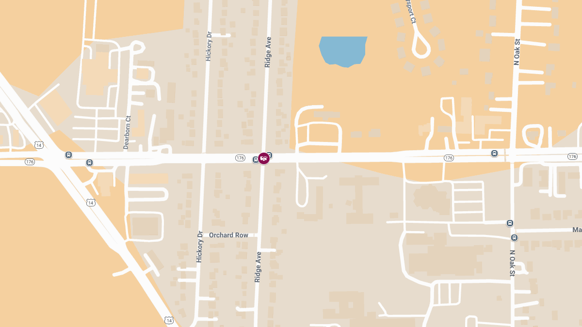 Crash With Injuries Reported at Route 176 & Ridge Ave