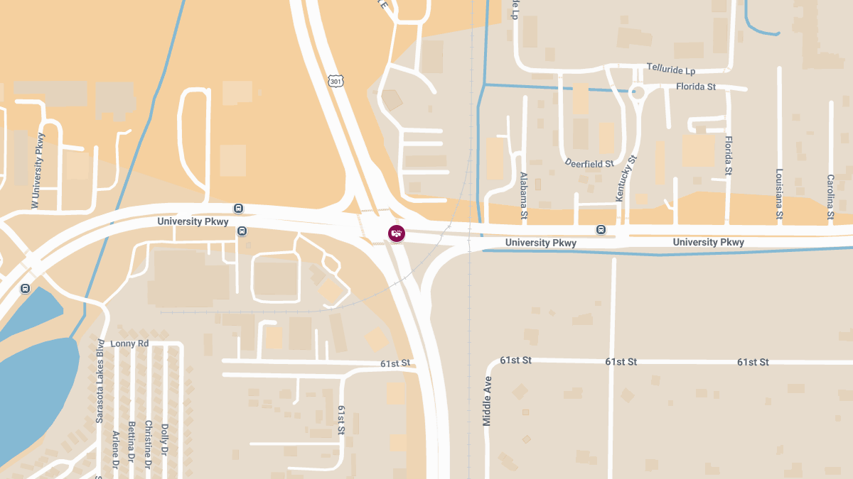 Crash With Injuries Reported at University Pkwy & N Washington Blvd