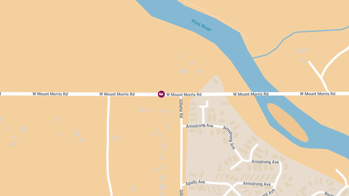 Crash With Injuries Reported at W Mt Morris Rd & Gillette Rd
