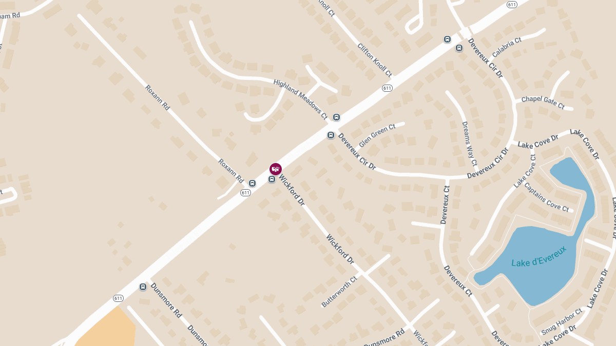 Crash With Injuries Reported at Wickford Dr and Telegraph Rd