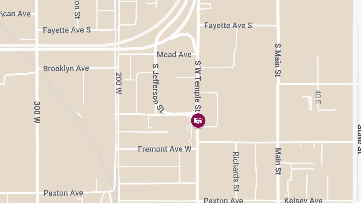 Crash With Injuries Reported on S W Temple St