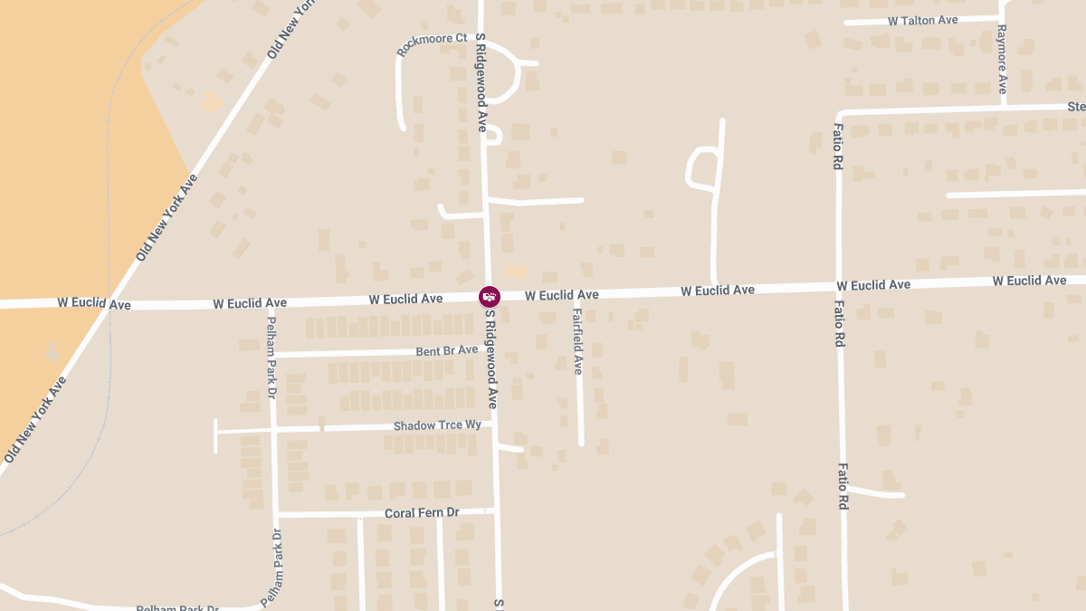 Crash With Injuries and Roadblock at S Ridgewood Ave & W Euclid Ave