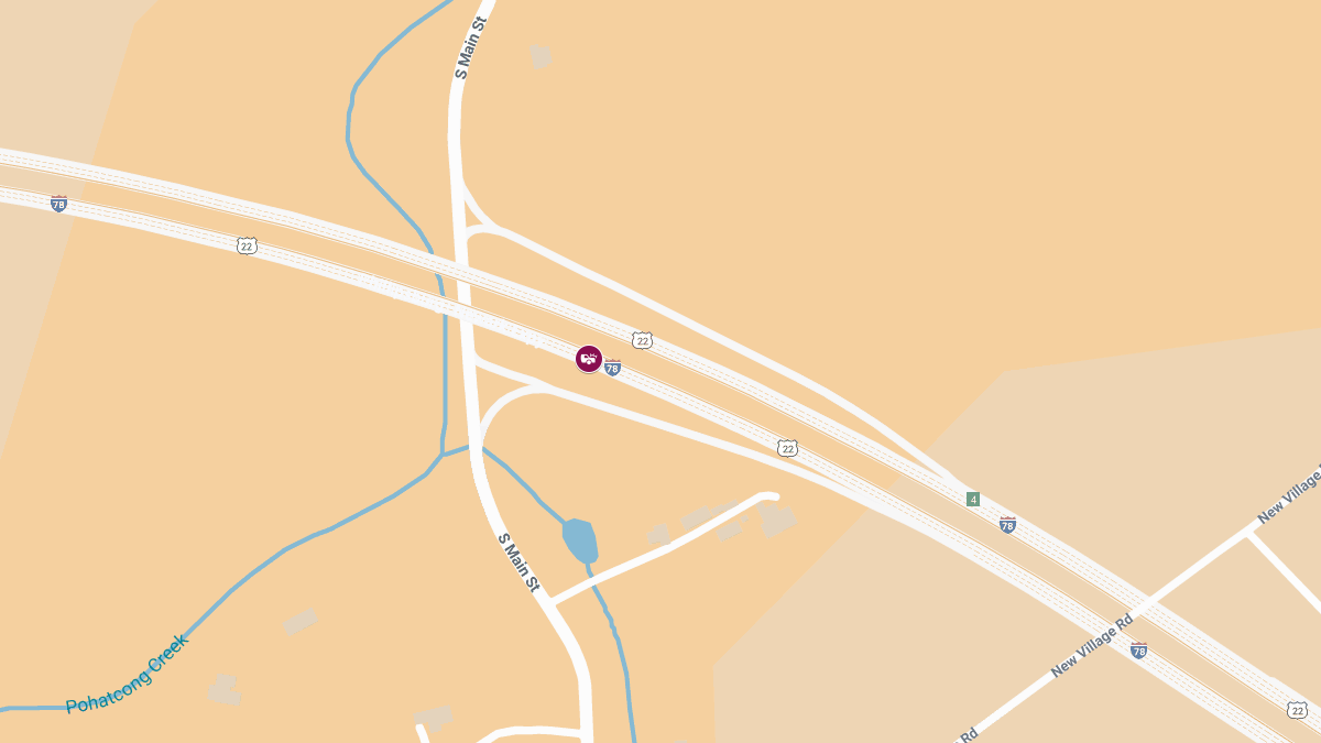 Crash With Injuries on I-78 WB Near MM 5.4