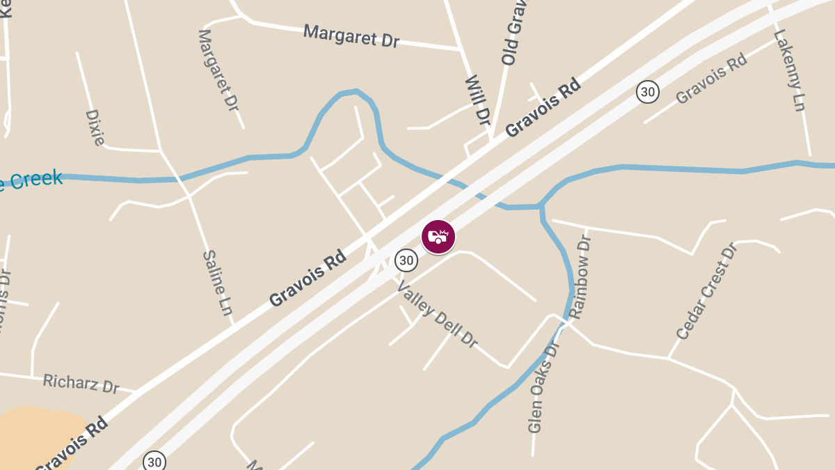 Crash With Injuries on MO-30 Near Valley Dell Dr