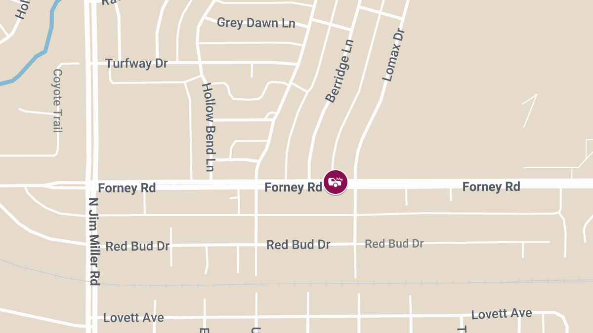 Crash at 7600 Forney Rd Leads to Injuries 