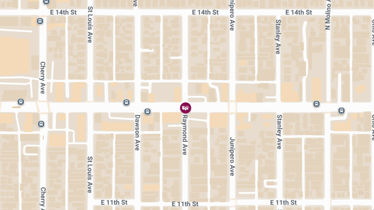 Crash at Anaheim St & Raymond Ave Results in Injuries