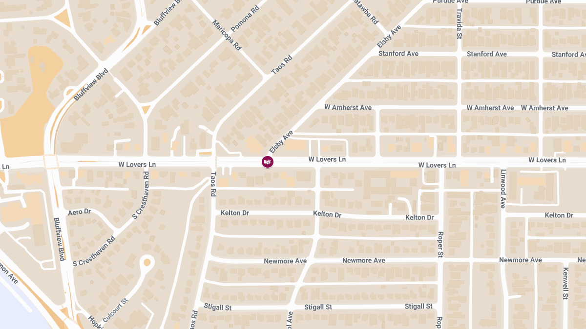 Crash at Elsby Ave & W Lovers Ln Results in Injuries