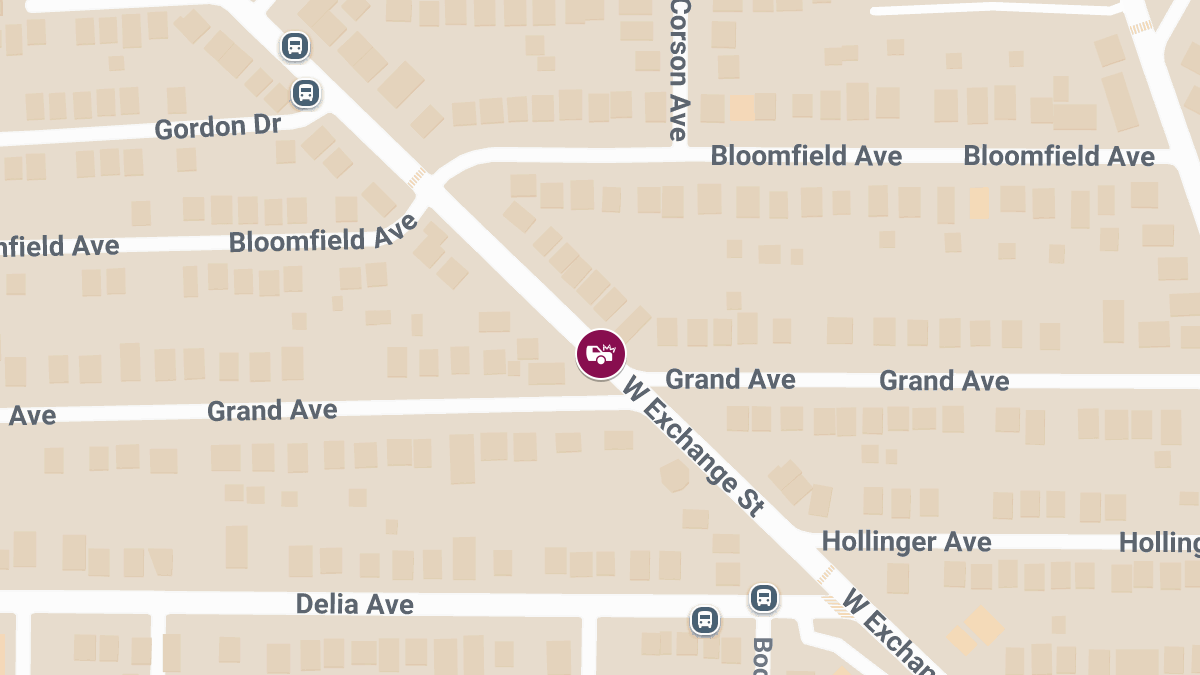 Crash at W Exchange St & Rand Ave Results in Injuries