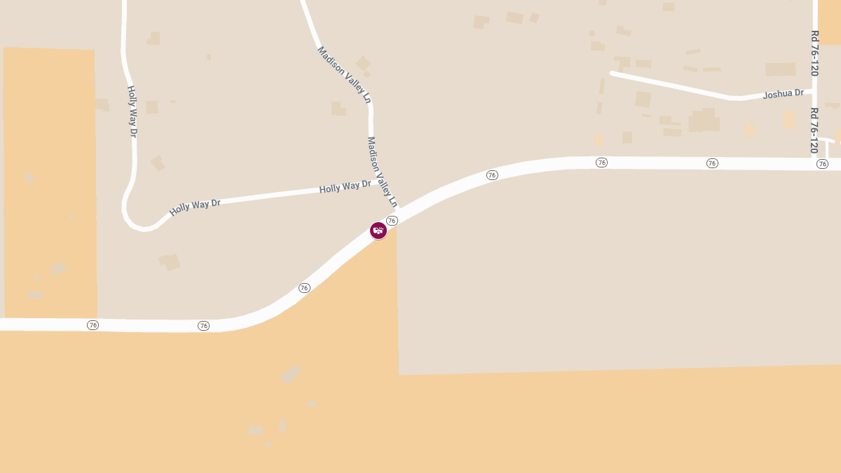 Crash on MO-76 Leaves One Woman Injured South of Town