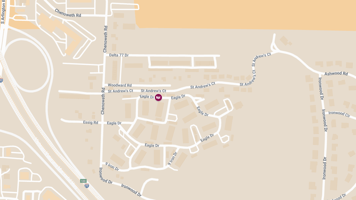 Crash with Injuries Near Eagle Dr