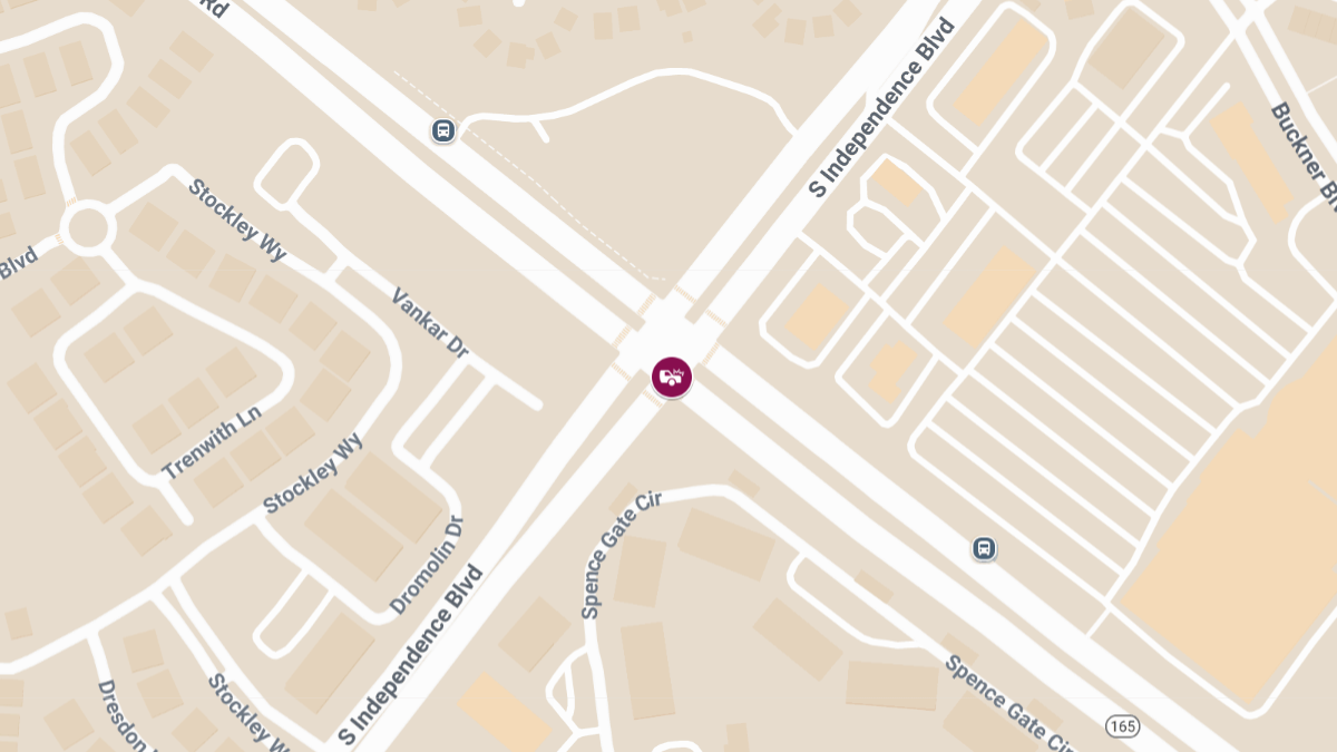 Crash with Injuries Near Princess Anne Rd & S Independence Blvd