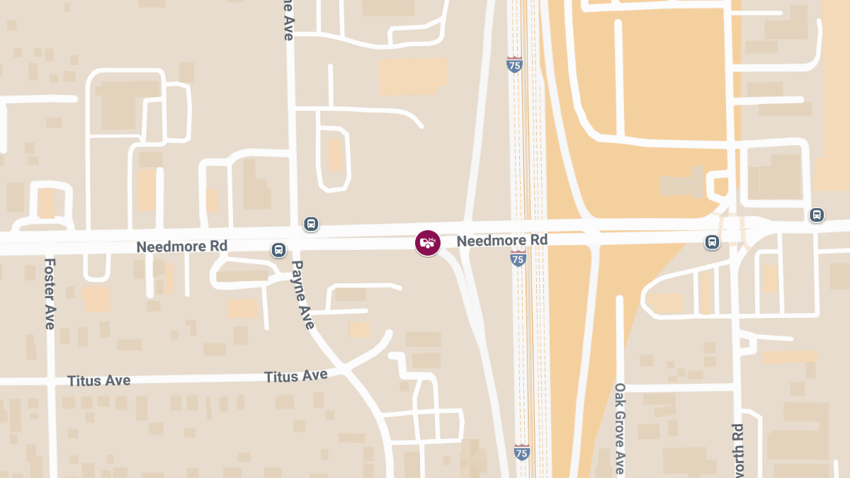 Crash with Injuries Reported Near Needmore Rd