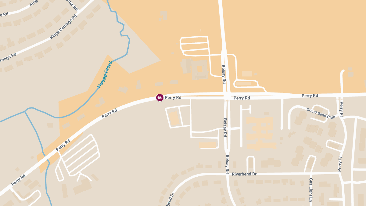 Crash with Injuries Reported at 5391 Perry Rd