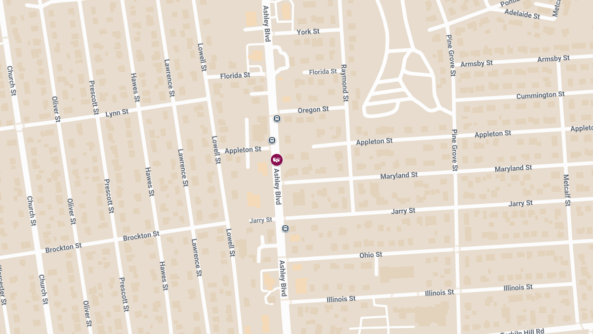 Crash with Injuries Reported at Arlington St and Ashley Blvd