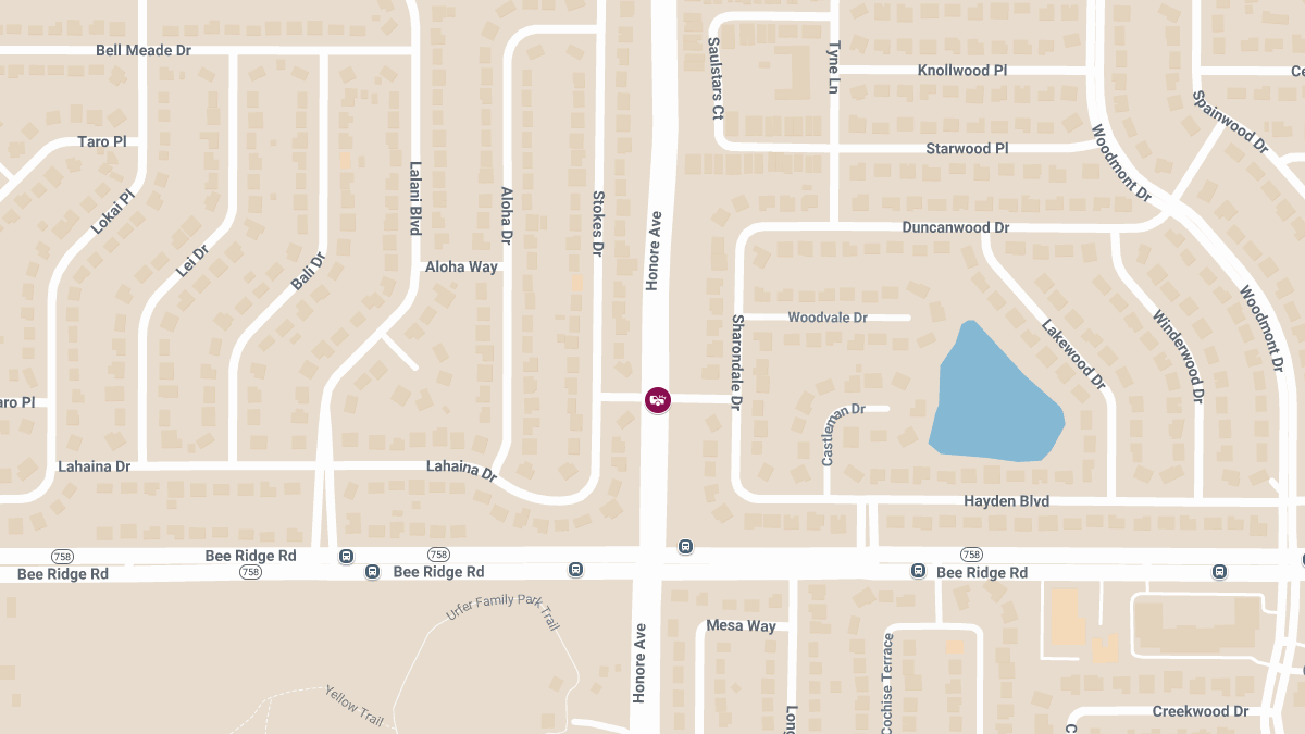 Crash With Injuries Reported at Bee Ridge Rd & Woodmont Dr