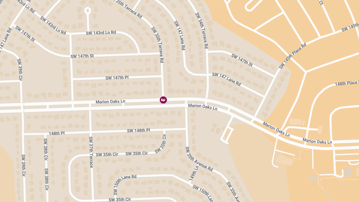 Crash with Injuries Reported at SW 35th Terrace Rd and Marion Oaks Ln